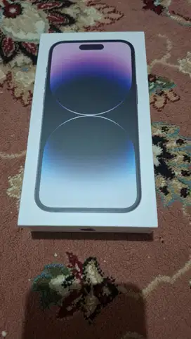 Dijual Iphone 14 Pro sangat2 Mulus dan warna langka Deed Purple