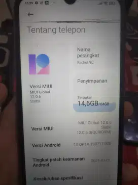 Redmi 9c 4/64 cipondoh