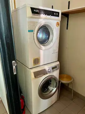 Mesin Cuci Electrolux 8kg (Free Mesin Dryer)