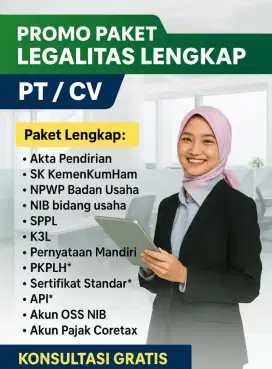 Perlengkapan Usaha PT