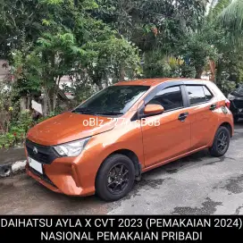 Nasional Pribadi Ayla X Matic 2023  (Pemakaian 2024)