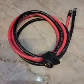 Kabel port baterai molis AWG6 Silicone 115CM cable baterai silikon