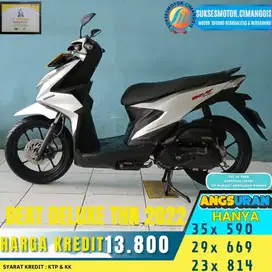 BEAT DELUXE MURAH CASH/KREDIT/TUKER TAMBAH BISA DI BANTU GRATIS OLI