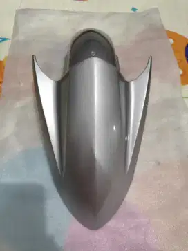 SPAKBOR DEPAN YAMAHA NOUVO Z WARNA SILVER ORIGINAL BARU