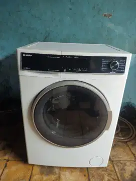 Mesin cuci 1 tabung shrap 8 KG