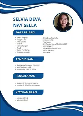 Nyari loker yg jelas/halal,yg ga jelas skip