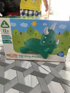 ELC hop along dinosaurus,mainan karet bisa dinaikin anak2