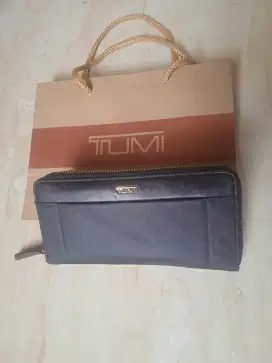 Dompet Tumi original 100% Voyageur zip around continental