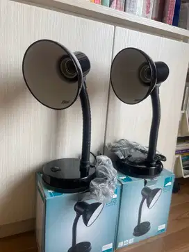 Desk Lamp Lampu Meja Hitam