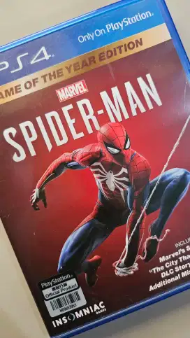 Marvel Spiderman - PS4 (Game Of The Year Edition)