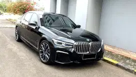 BMW 730LI M SPORT SEDAN AT HITAM 2019 KM30RB RECORD