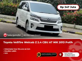 [WELCAB] Toyota Vellfire Welcab (KURSI RODA) Z 2.4 CBU AT Putih 2013/2