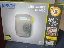DIJUAL BRAND NEW IN BOX PRINTER LABEL EPSON Label Works LW- K400