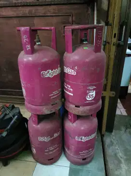 4 bht Abung kosong bright gas 12 kg