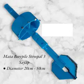 Jual Mata Bor Tanah dan Sparepart