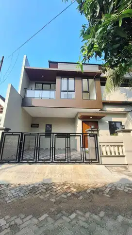 Rumah siap huni posisi hoek di villa melati mas (vv.efbsd)