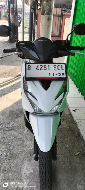 Beat CBS gen 2 th 2024 putih hitam
