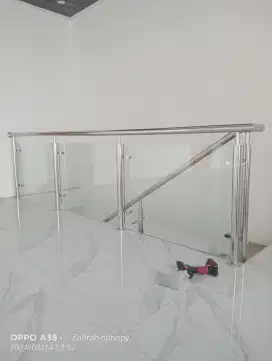 Balkon stainless kaca zfn 10