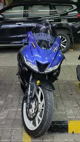 Yamaha R15 V3 tahun 2017 SS lengkap