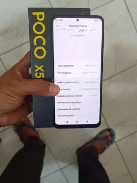 Xiaomi Poco X5 8+4/256 5G Resmi lngkp ori no minus bs tker tmabh
