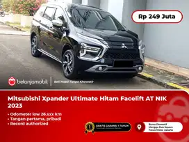[ LOW KM ] Mitsubishi Xpander Ultimate Hitam Facelift AT 2023/2024