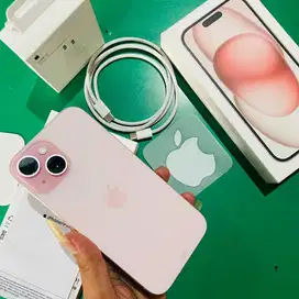 iPhone 15 128GB Fullset Mulus Baru 3 Bulan Pakai