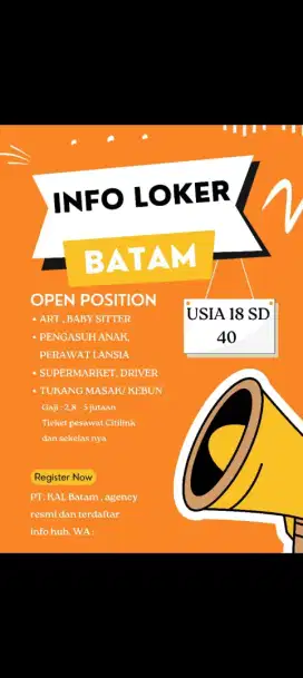 Loker Art batam