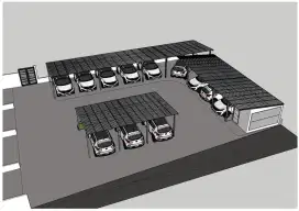 DIKONTRAKKAN PARKIRAN MOBIL di JAGAKARSA