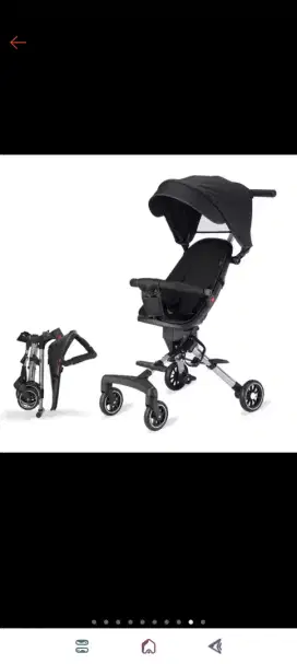 Stroller like new ada 2 type & Bouncher snugli
