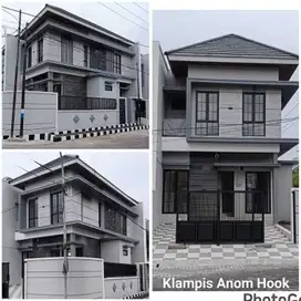 DIJUAL MURAH RUMAH MODERN KOMTEMPORER JL. UTAMA KLAMPIS ANOM