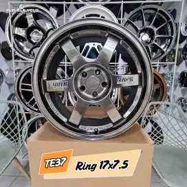 Rays TE37 Ring 17x7,5 pcd. 5x100 ET. 40 Hyperblack