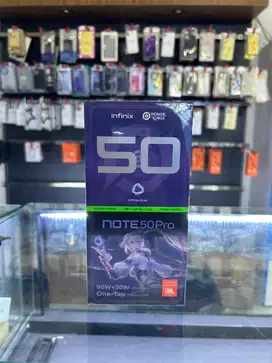 INFINIX NOTE 50 PRO 8/256GB BLACK BARU GARANSI RESMI