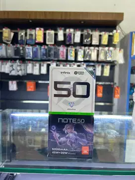 INFINIX NOTE 50 8/256GB BLACK BARU GARANSI RESMI