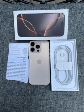 iPhone 16 Pro 128GB Dessert Titanium Mulus