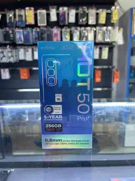INFINIX HOT 50 PRO+ 8/256GB BLACK BARU GARANSI RESMI INDONESIA