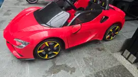 Mainan anak Mobil ferari versa elektrik