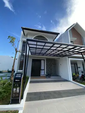 Dijual cepat rumah 2 lantai nol dp bebas banjir di gowa