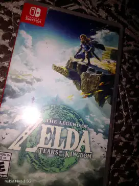 Jual game Zelda tears of the kingdom (totk) bekas