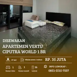 VERTU TERMURAH ‼️Sewa Apartemen Siap Huni Ciputra World