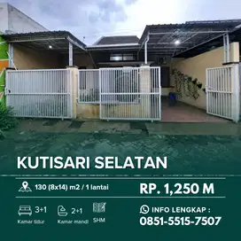 KUTISARI SELATAN Lebar 8 ‼️ Rumah Bonus Furnish dekat UK Petra