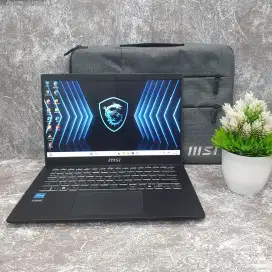 Laptop MSI Modern 14 Intel core i3-Gen12th 8GB 256GB Garansi Resmi On