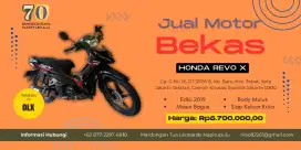 Jual Sepeda Motor Honda Revo X 2019