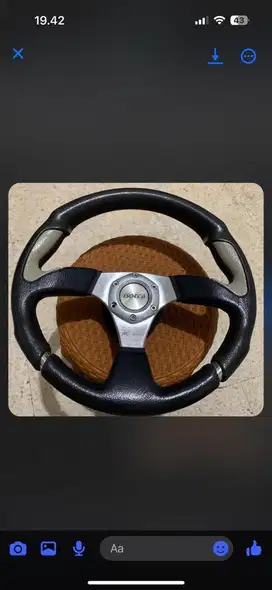 Setir mobil isotta ORIGINALLL TYPE R EVO