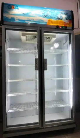 SHOWCASE 2 PINTU GEA EXPO-1050AH/CN NORMAL MULUS/ NETT