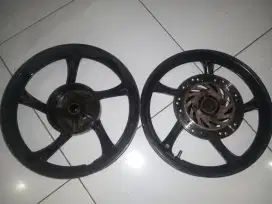 Velg ex motor saya Yamaha Soul GT 115