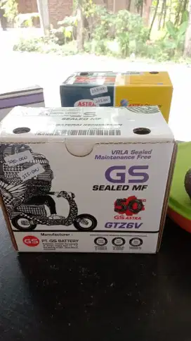 Aki GS MF GTZ 6V