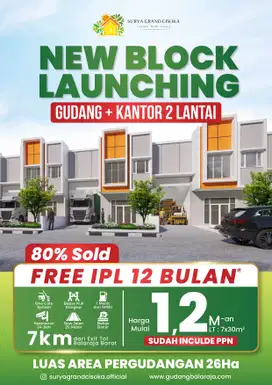(Rumah - Gudang - Kantor) Paling Viral - Surya Grand Cisoka Balaraja