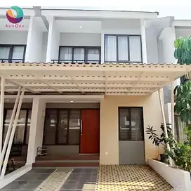 Disewakan rumah 2 lantai semi furnish di premier estate