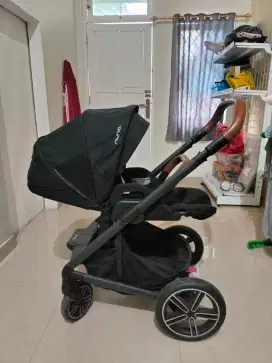 Stroller nuna , type Nuna mixx 2 warna caviar