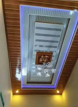 Plafon pvc terima rapi,gypsum,partisi skat ruangan,wpc panel dinding